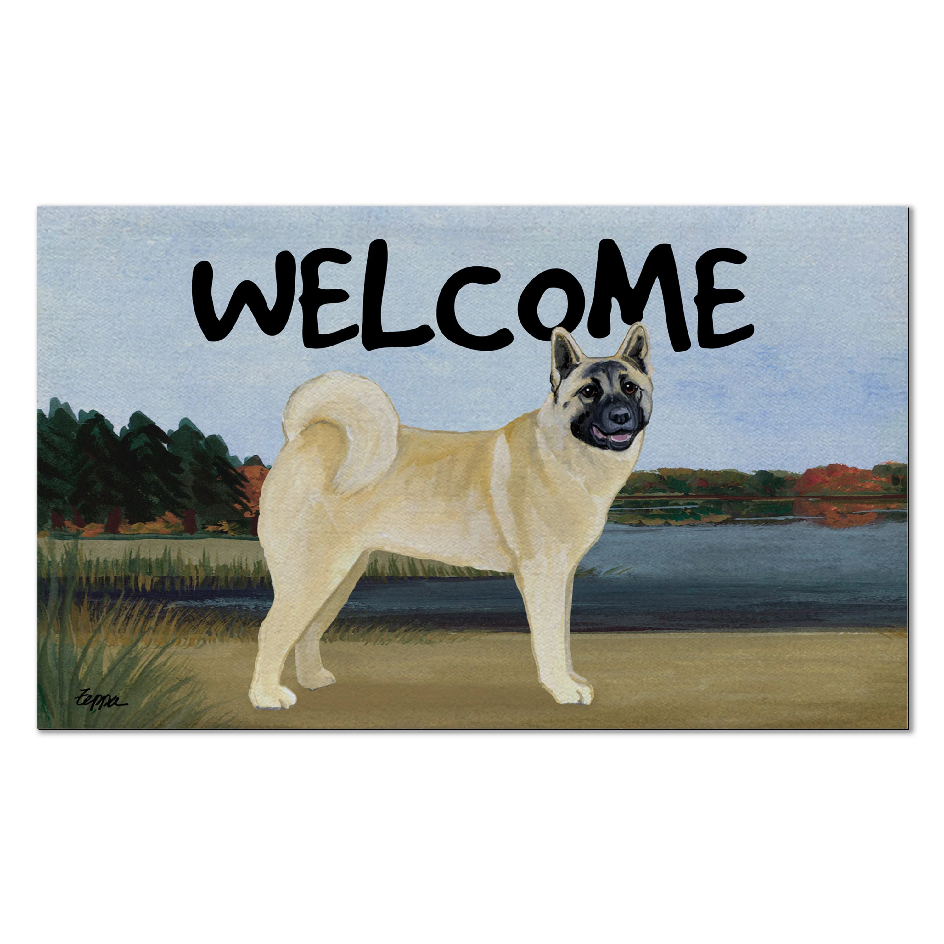Akita Welcome Mat - Image 4