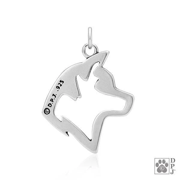 Akita Pendant, Head, Pendant - Image 2