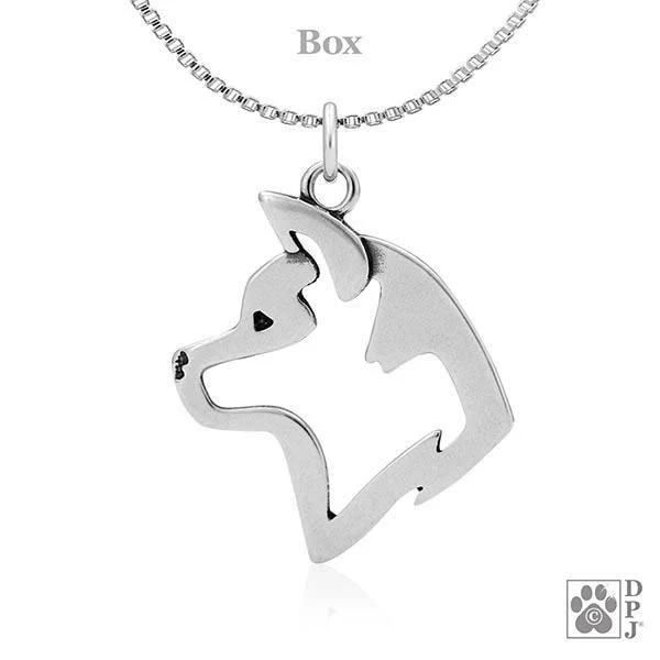 Akita Pendant, Head, Pendant - Image 3