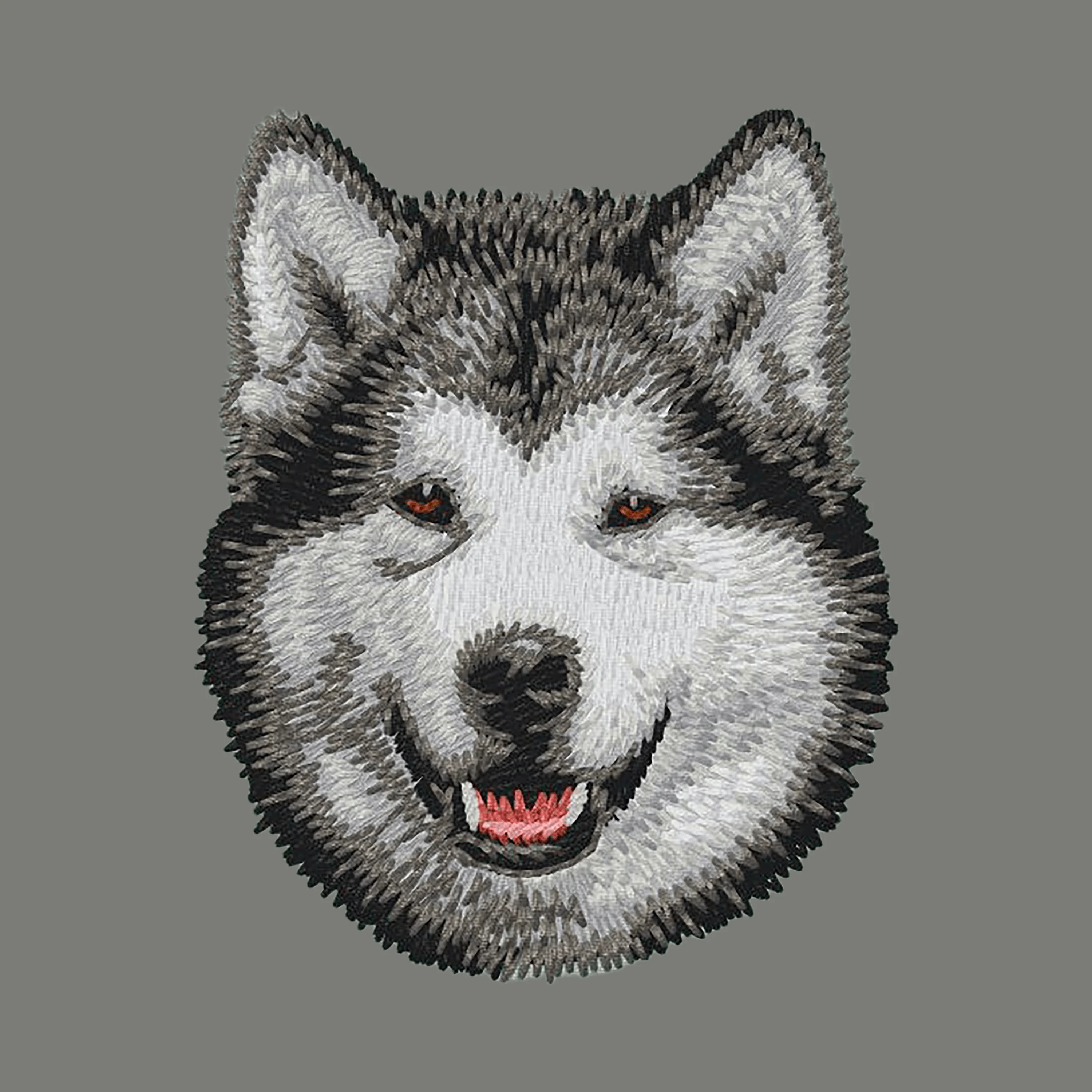 Alaskan Malamute Embroidered Wearable Blanket - Image 4