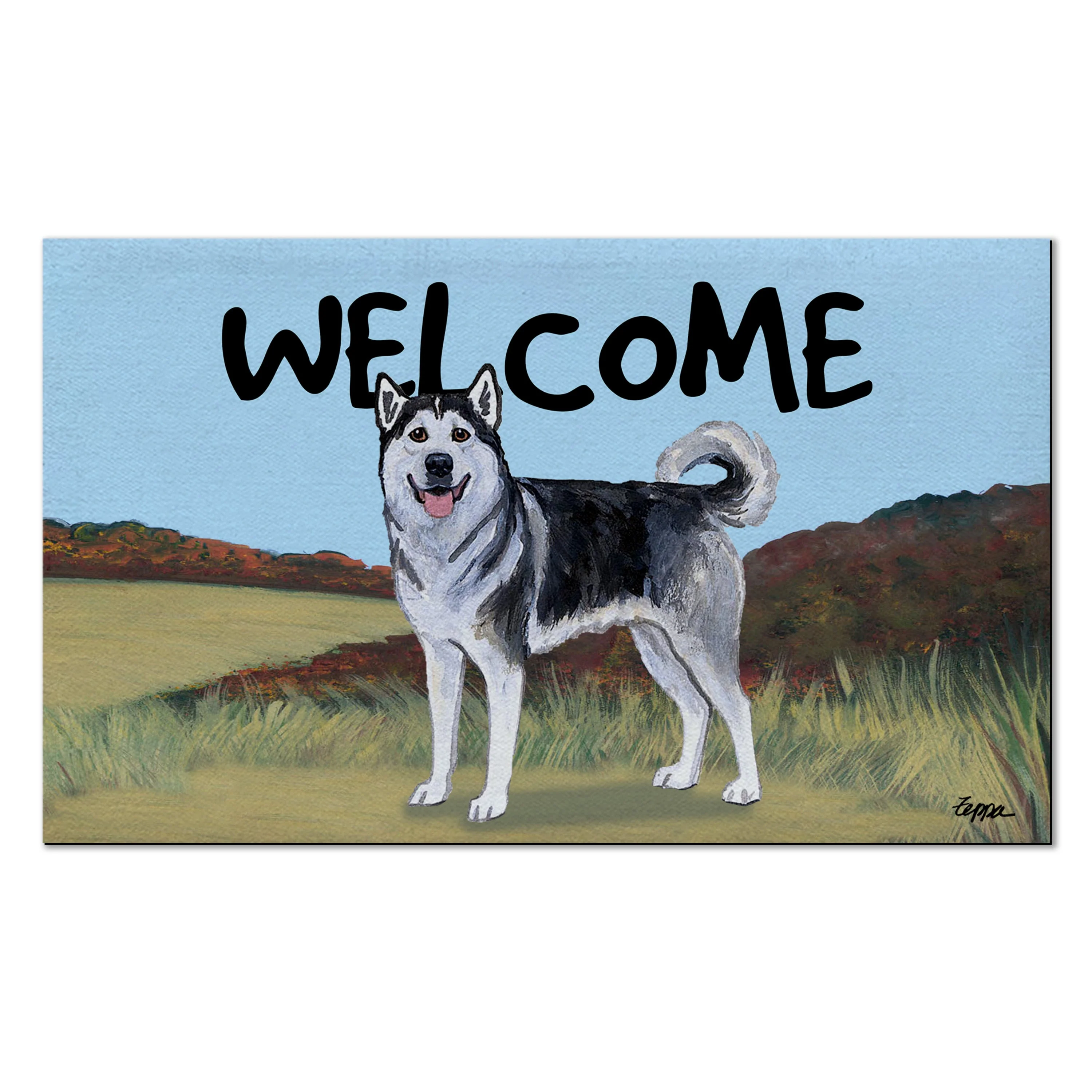 Alaskan Malamute Welcome Mat - Image 5