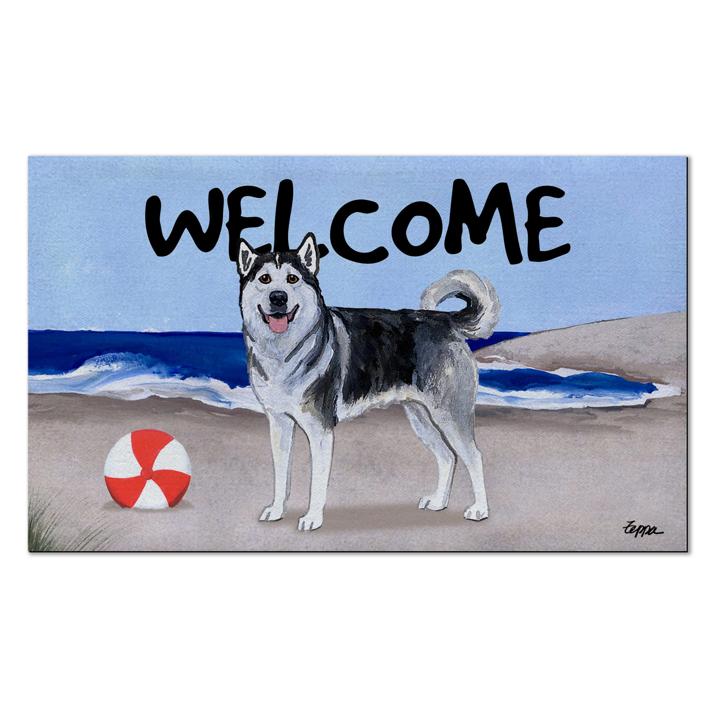 Alaskan Malamute Welcome Mat - Image 6