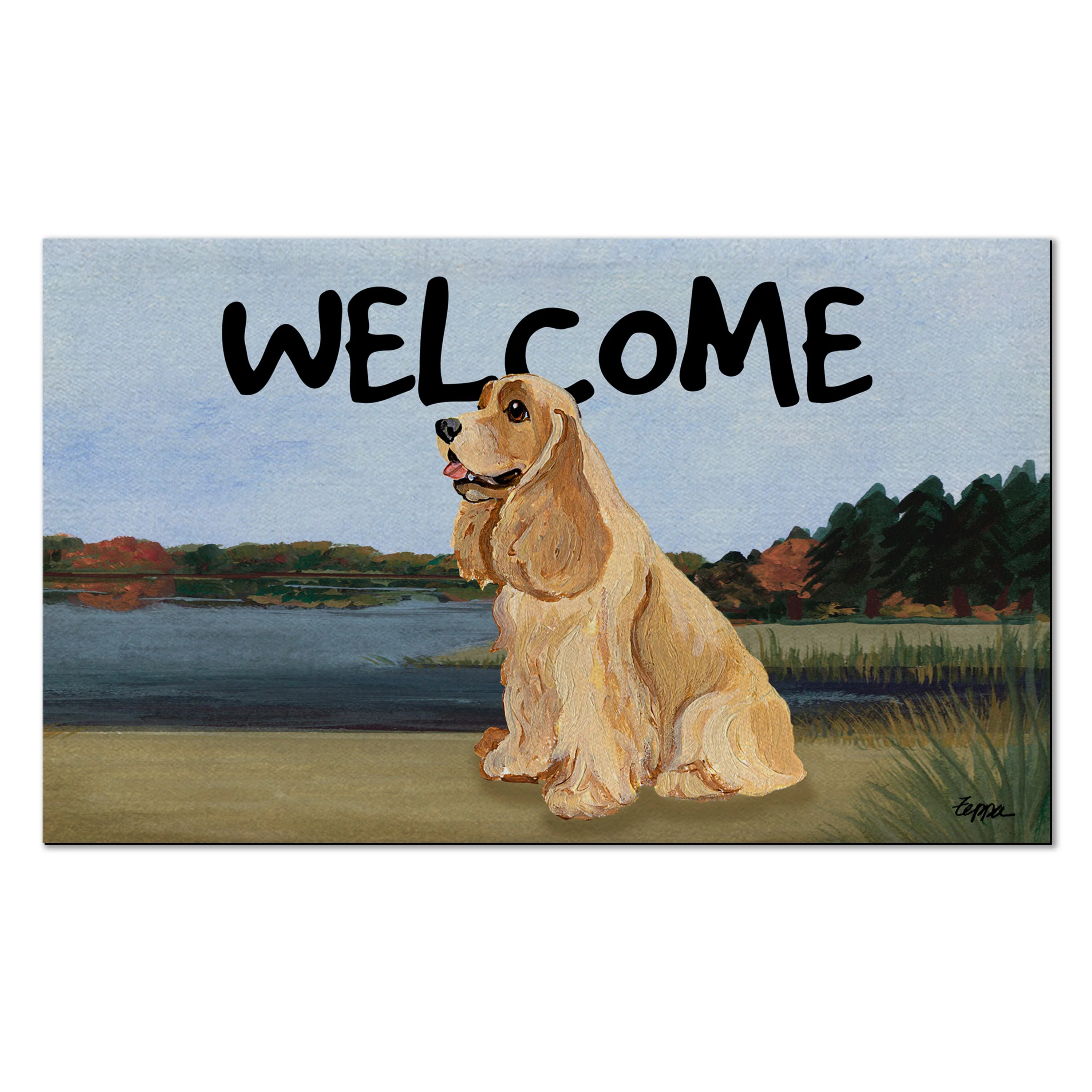 Cocker Spaniel Welcome Mat - Image 11
