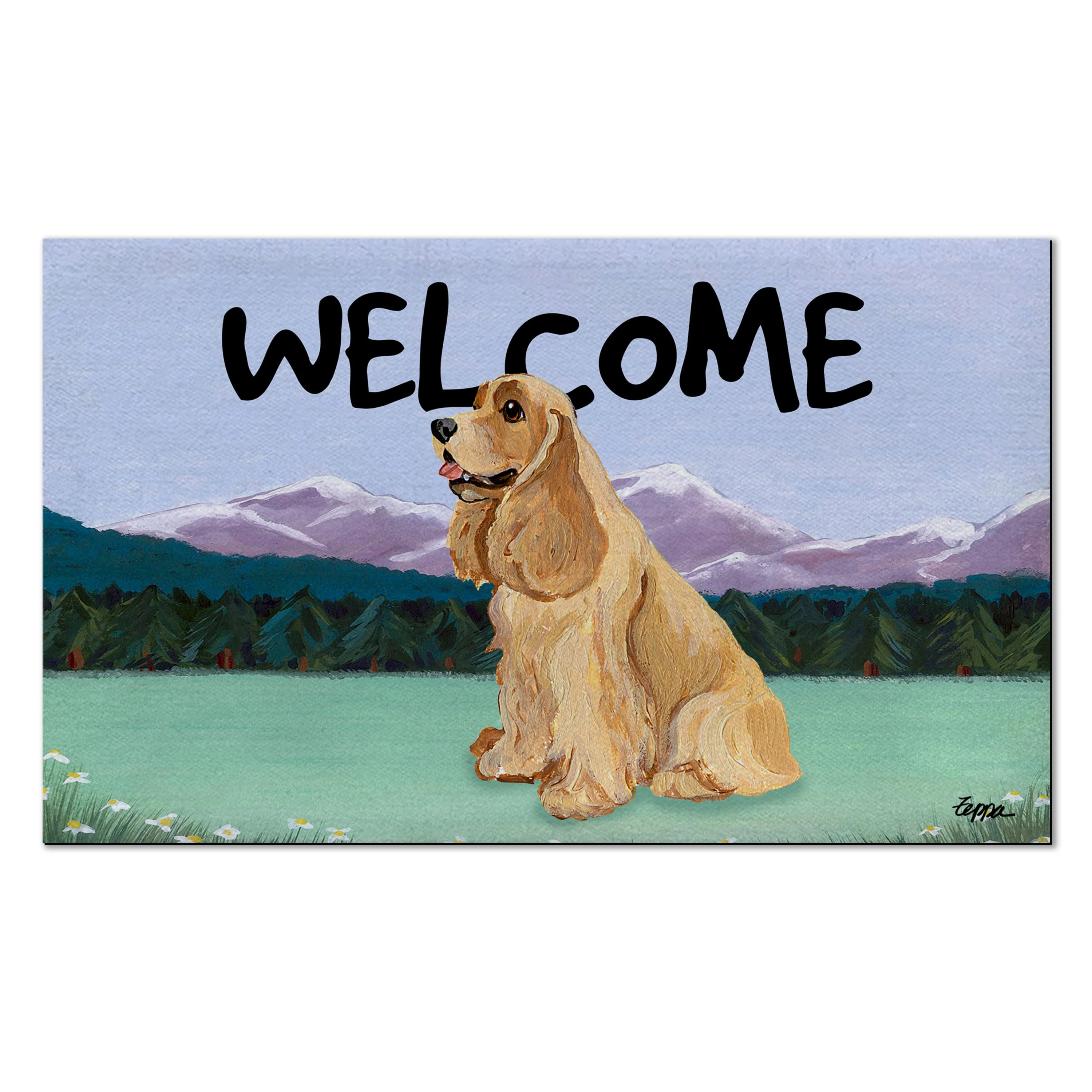 Cocker Spaniel Welcome Mat - Image 23