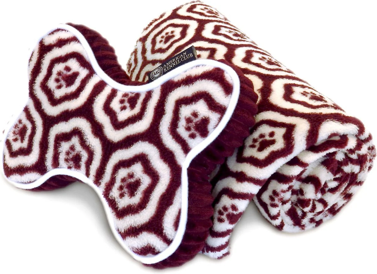 American Kennel Club AKC Paw Blanket & Dog Pillow - Image 3