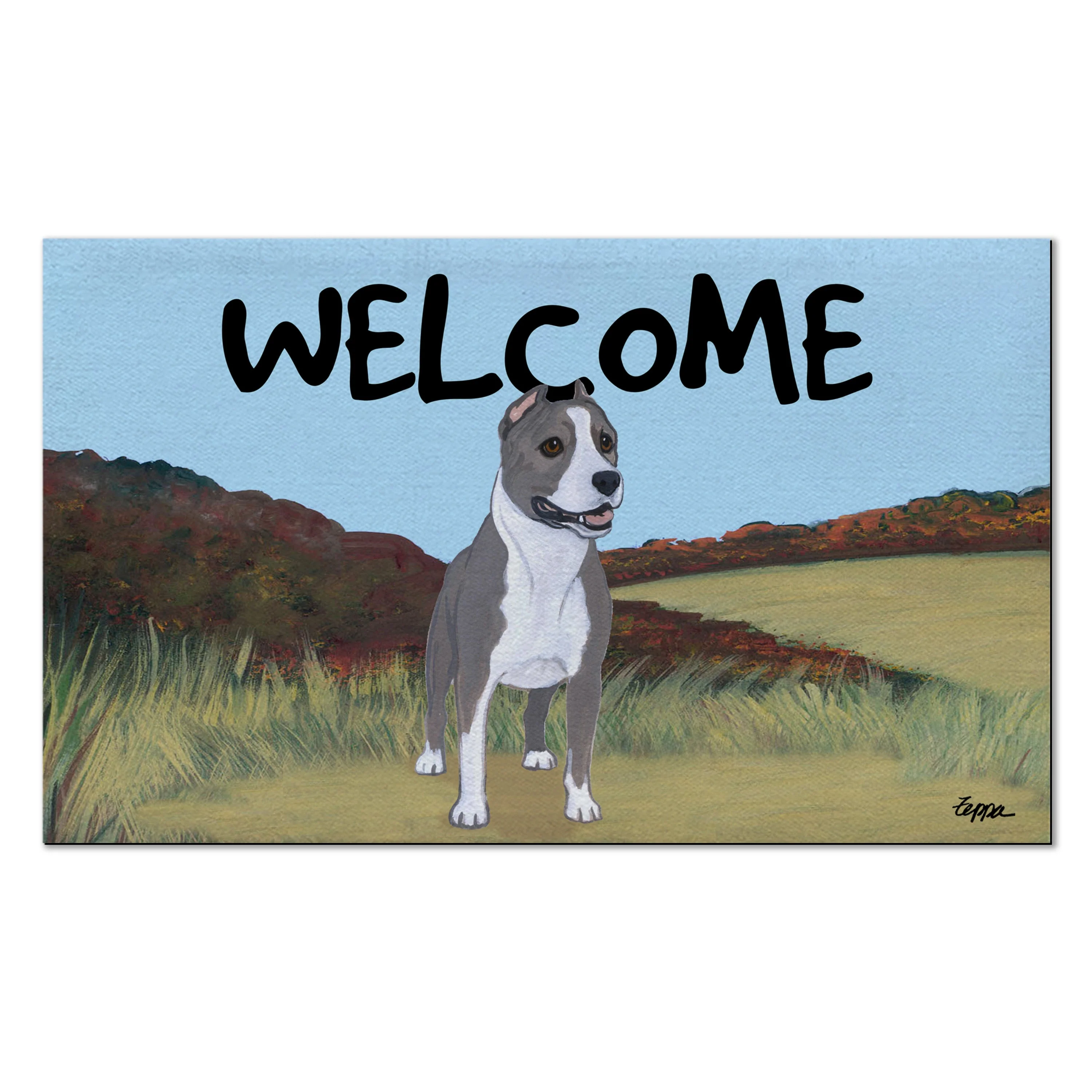 American Staffordshire Terrier Welcome Mat - Image 5