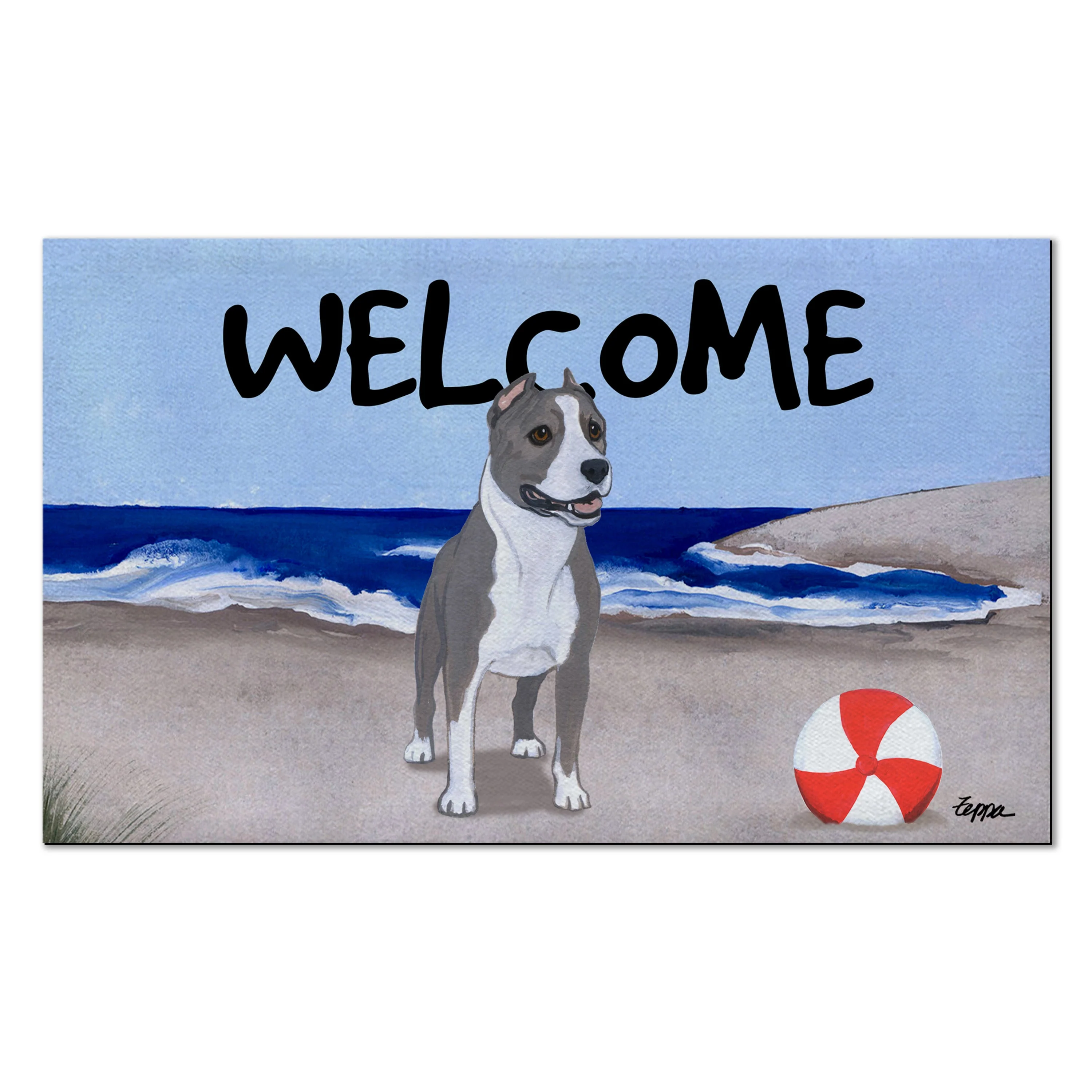 American Staffordshire Terrier Welcome Mat - Image 6