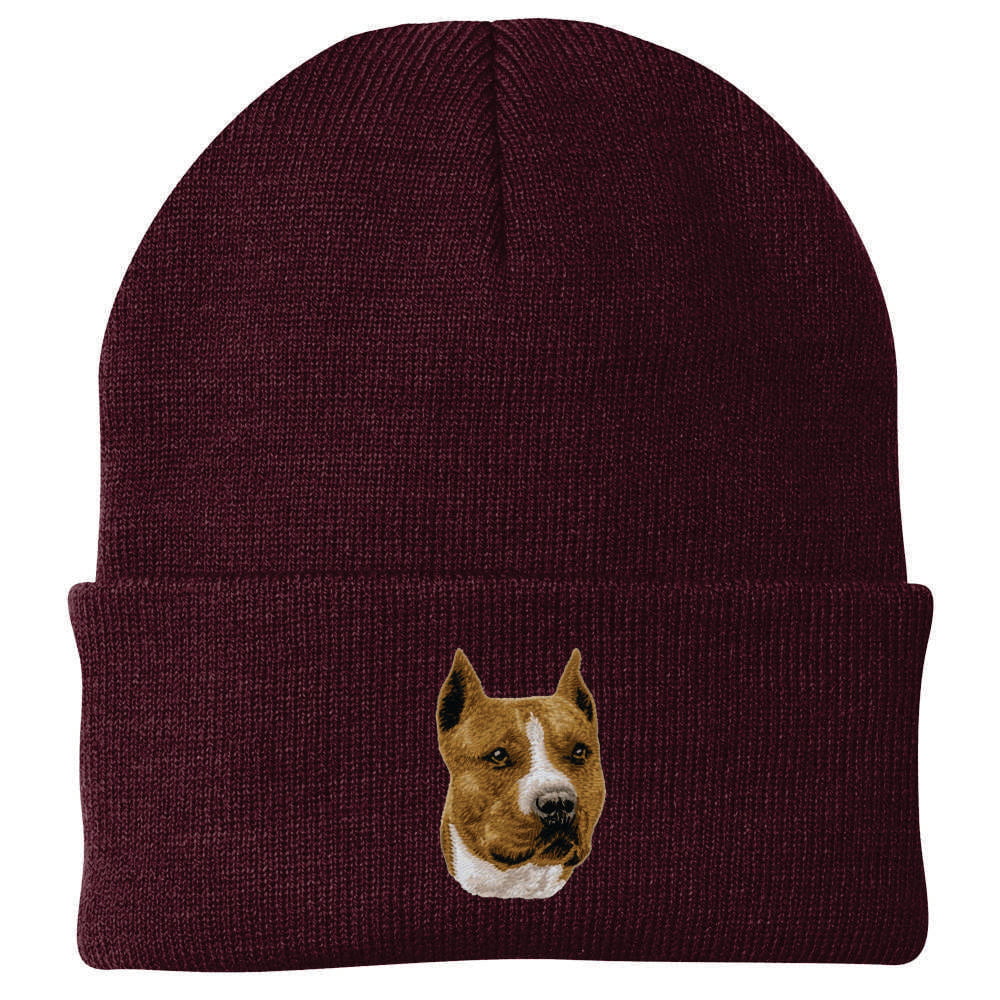 American Staffordshire Terrier Embroidered Beanie - Image 5