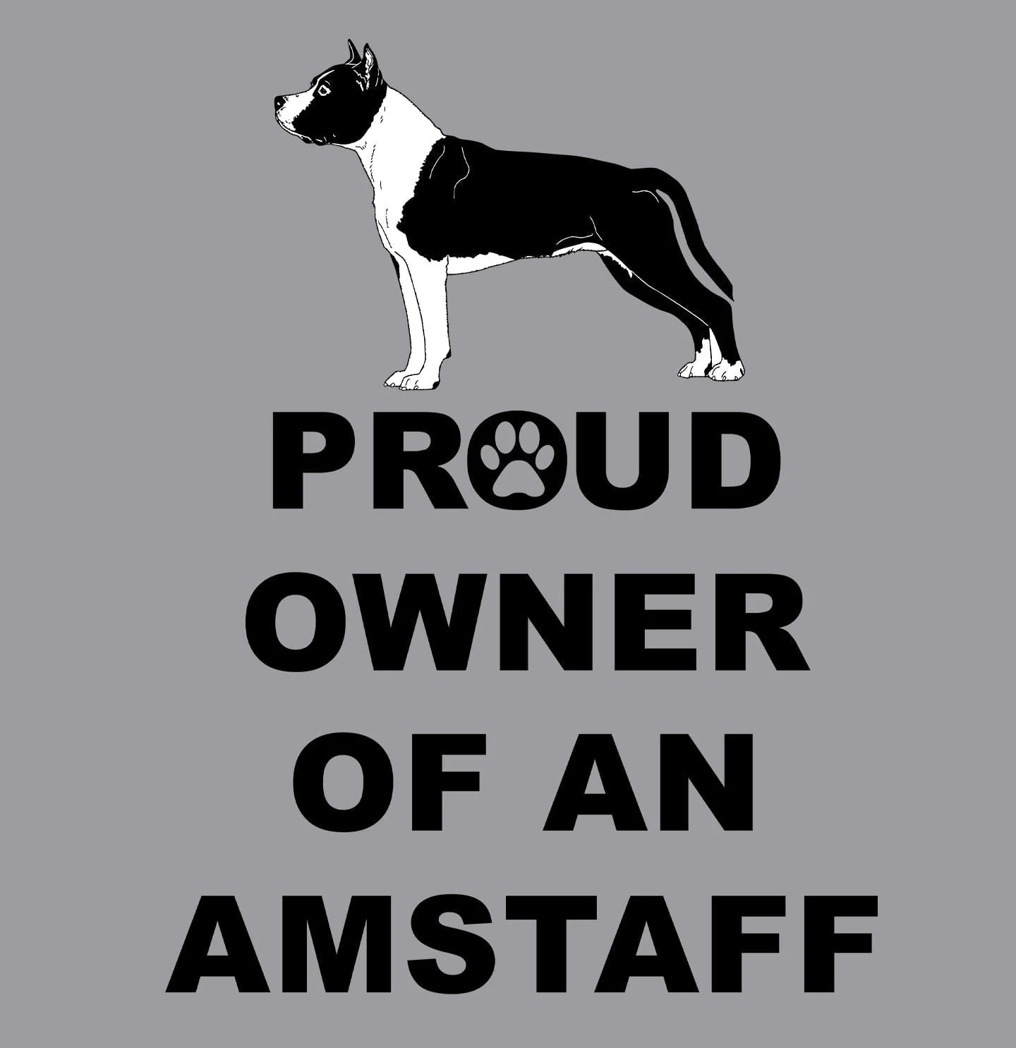 American Staffordshire Terrier Proud Owner - Women's V-Neck T-Shirt - Image 2