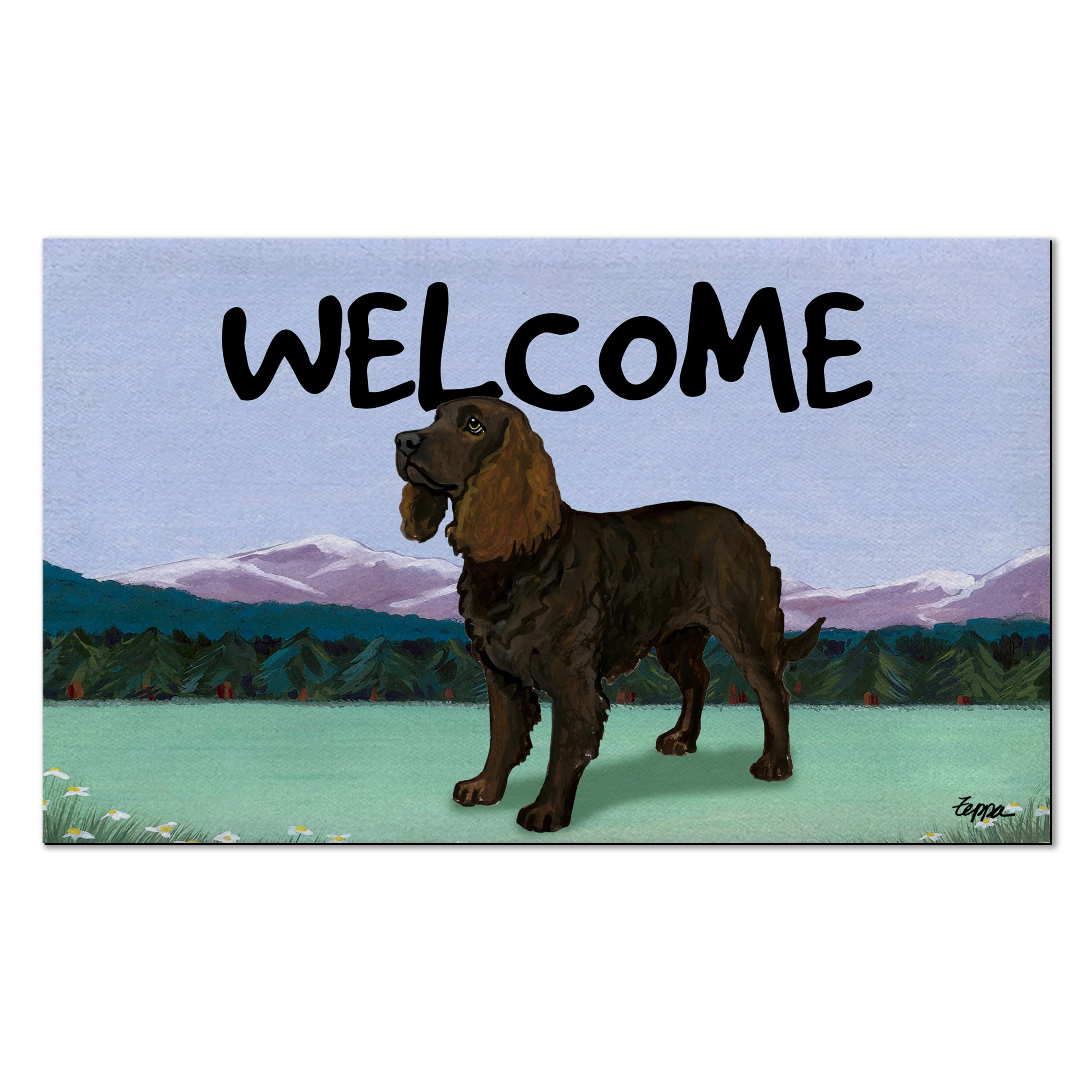 American Water Spaniel Welcome Mat - Image 3