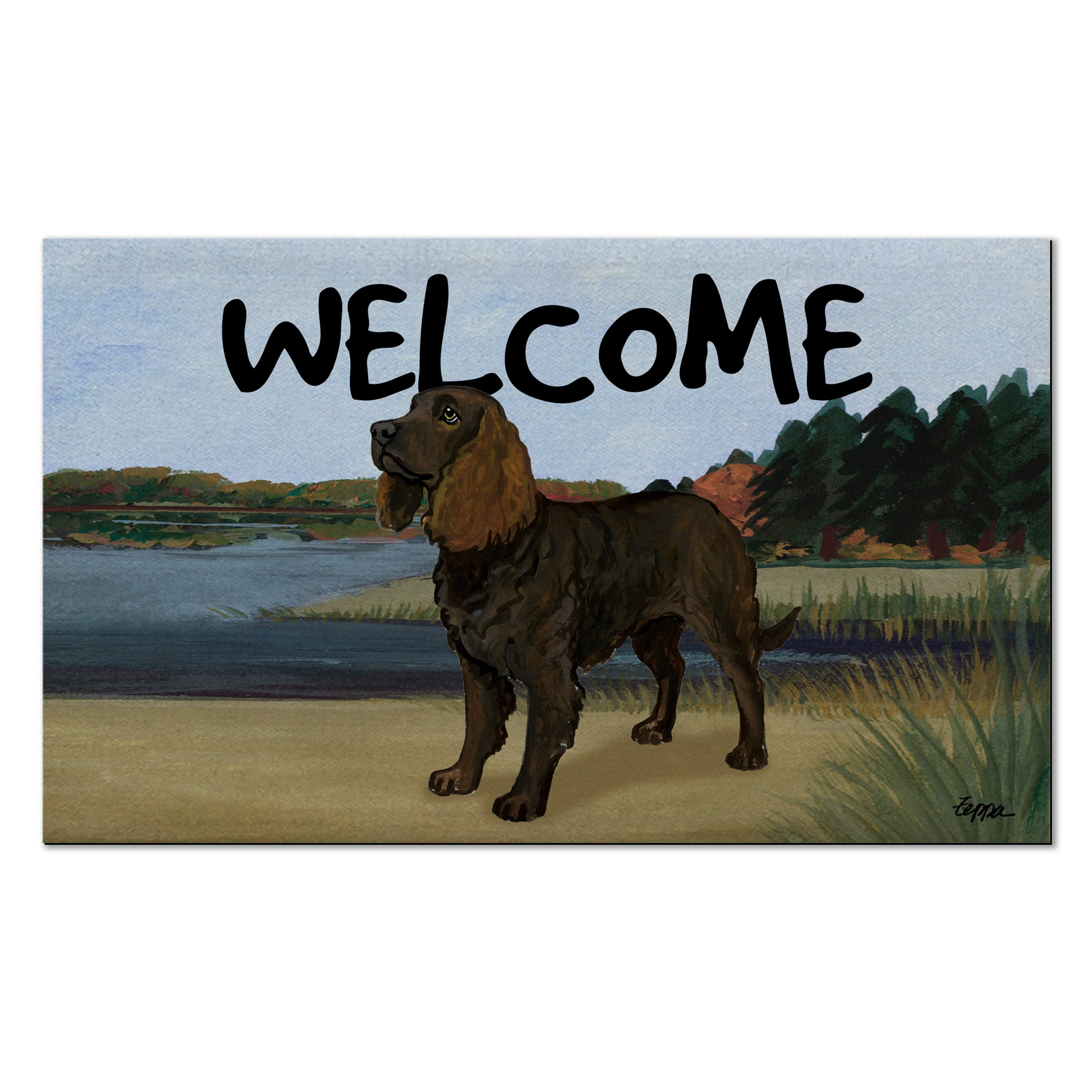 American Water Spaniel Welcome Mat - Image 4