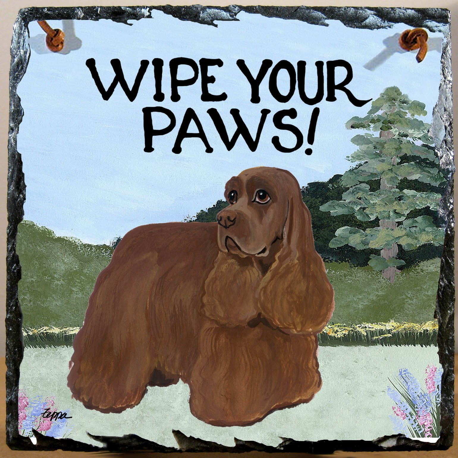 Cocker Spaniel Slate Sign - Image 2