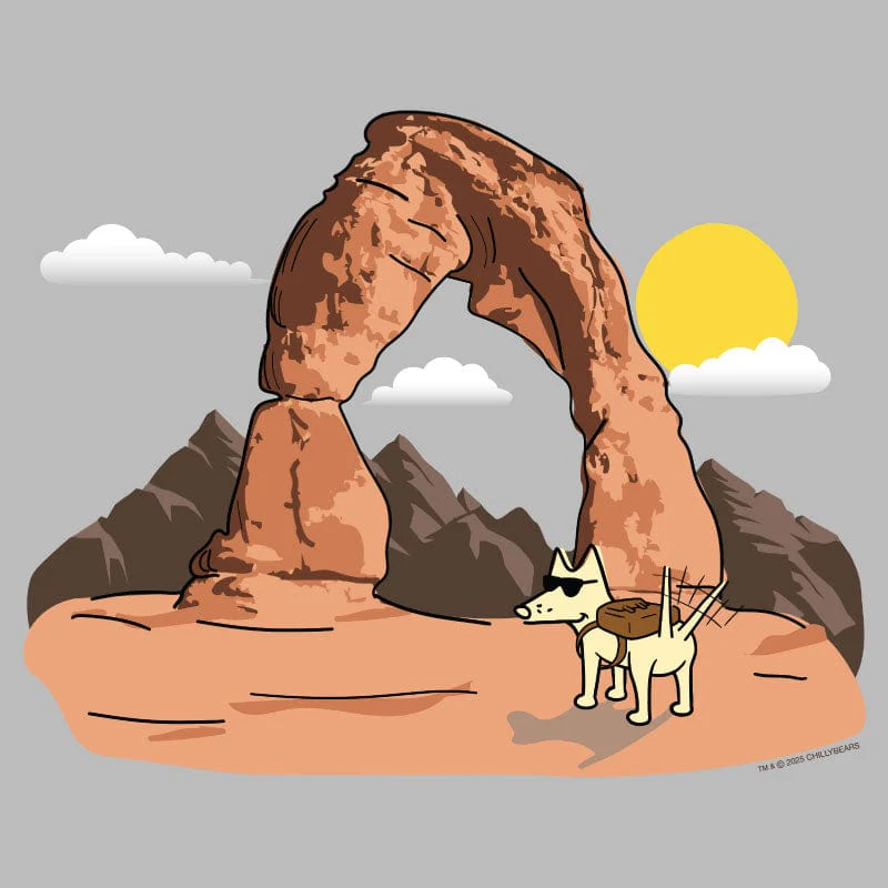 Arches - Ladies T-Shirt V-Neck - Image 2