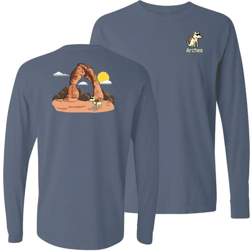 Arches - Long-Sleeve T-Shirt Classic - Image 3