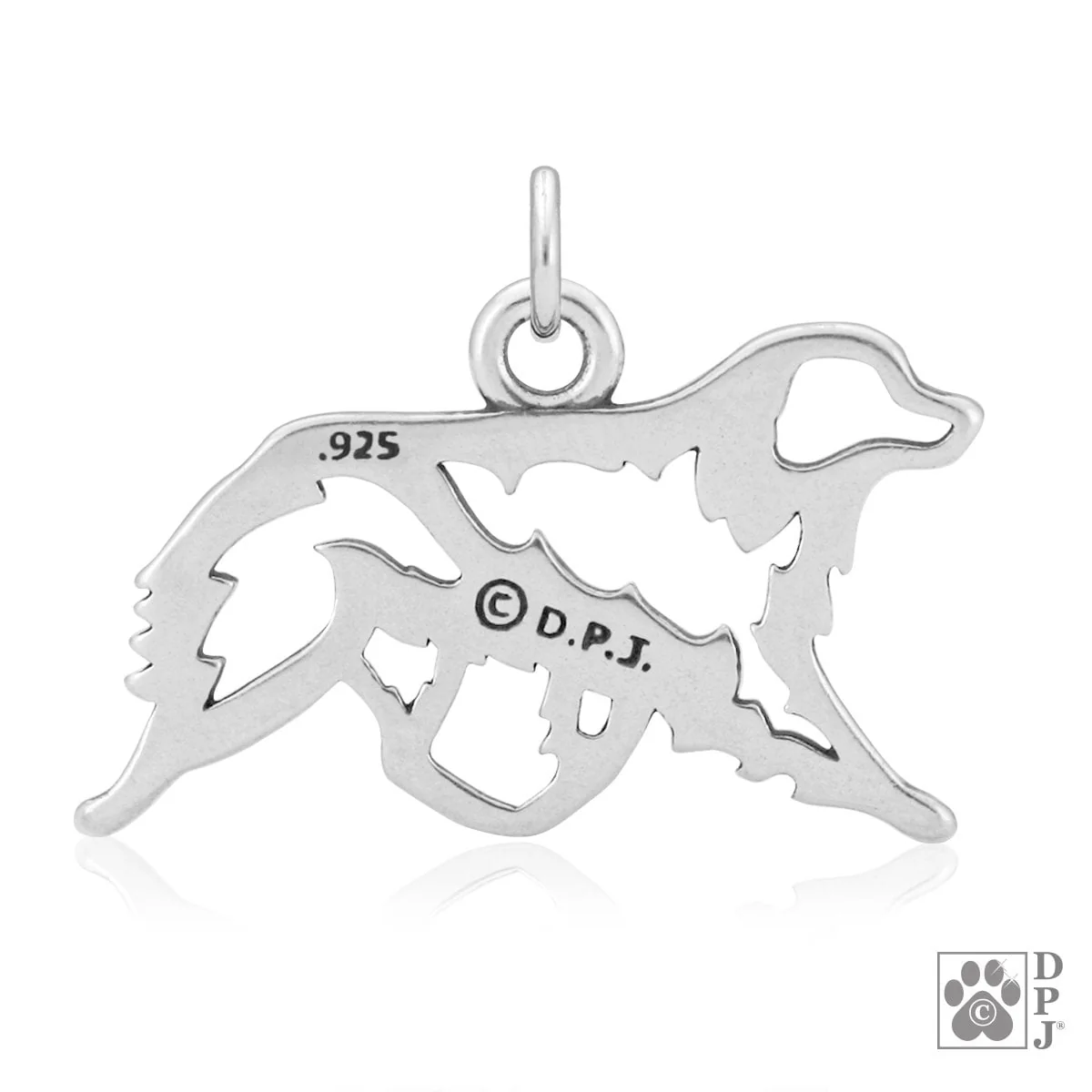 Australian Shepherd, Gaiting Body, Pendant - Image 2
