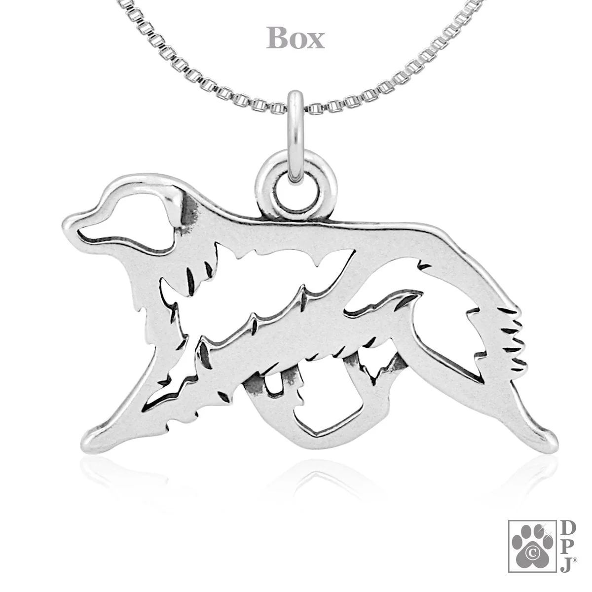 Australian Shepherd, Gaiting Body, Pendant - Image 3