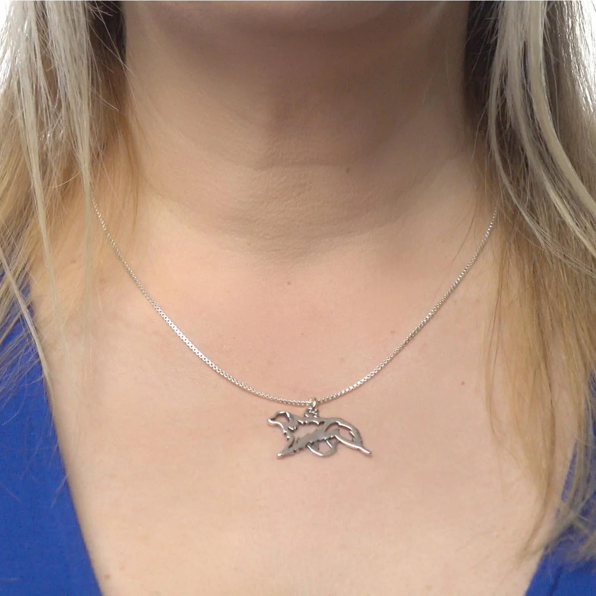 Australian Shepherd, Gaiting Body, Pendant - Image 4