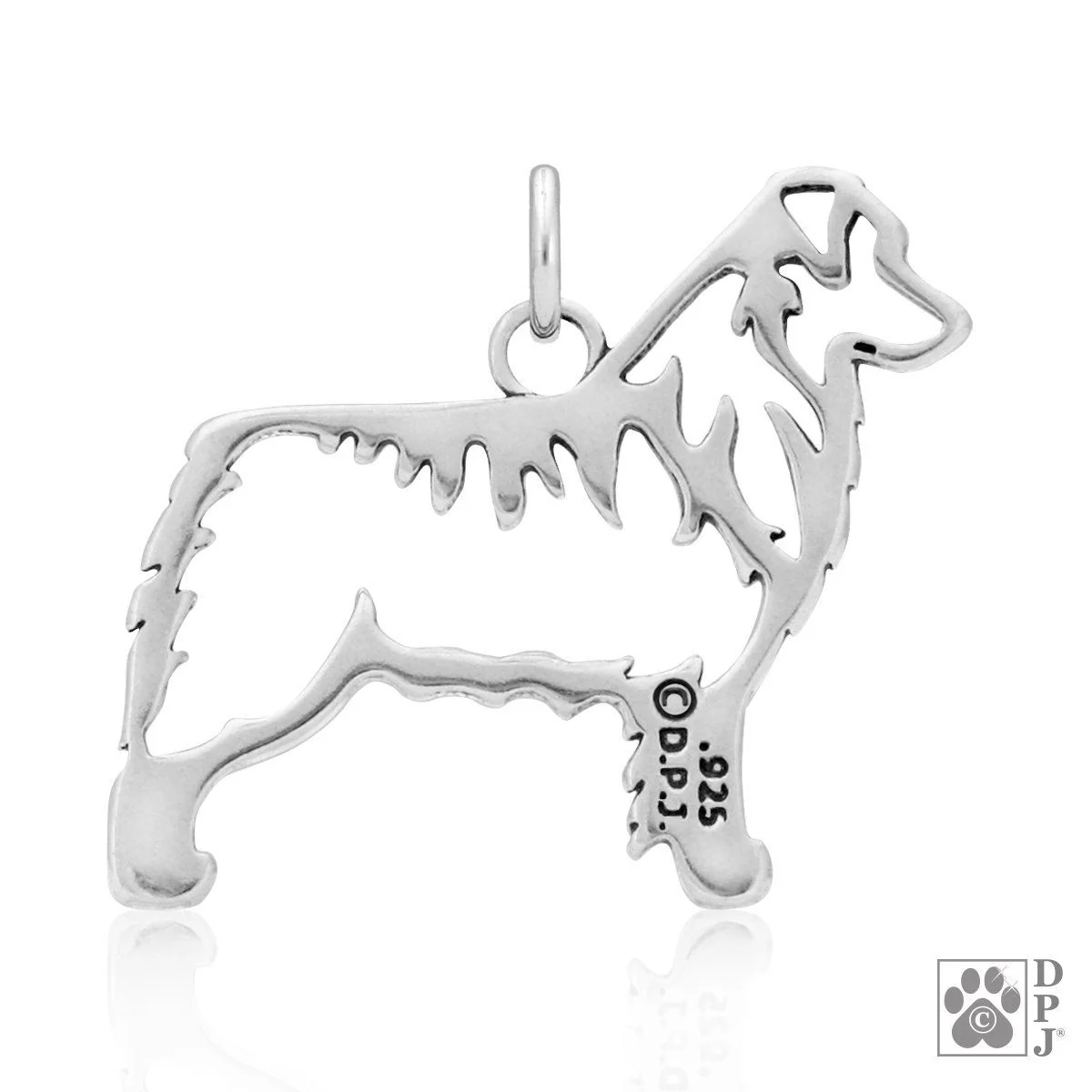 Australian Shepherd, Body, Pendant - Image 2