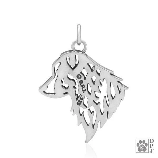 Australian Shepherd, Head, Pendant - Image 2