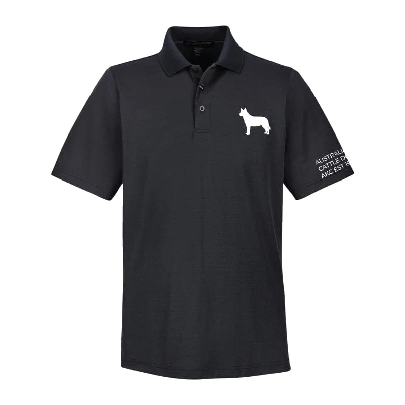Australian Cattle Dog Embroidered AKC Men's Polo - Image 4