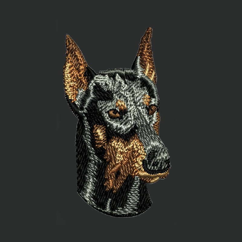 Doberman Pinscher Embroidered Crossbody Bag - Image 2