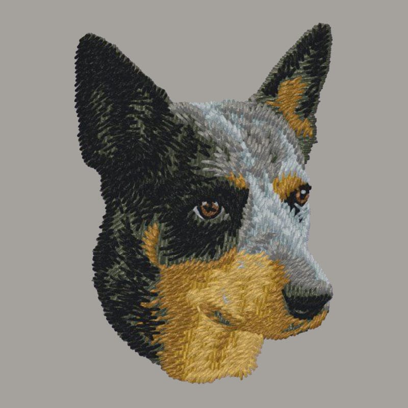 Australian Cattle Dog Embroidered Sweatshirt Hoodie - Image 2