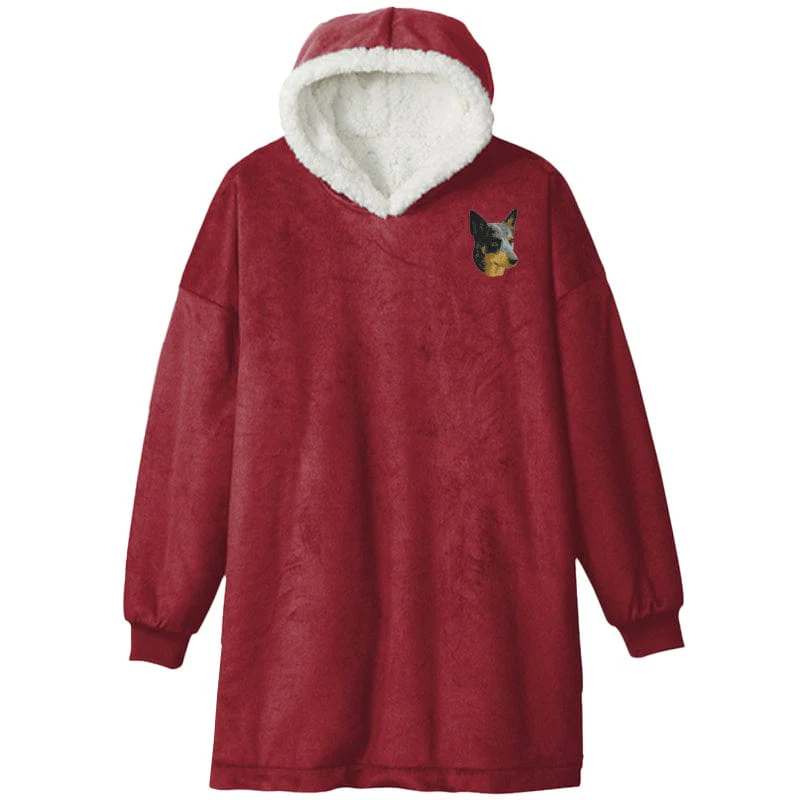 Australian Cattle Dog Embroidered Wearable Blanket - Image 7