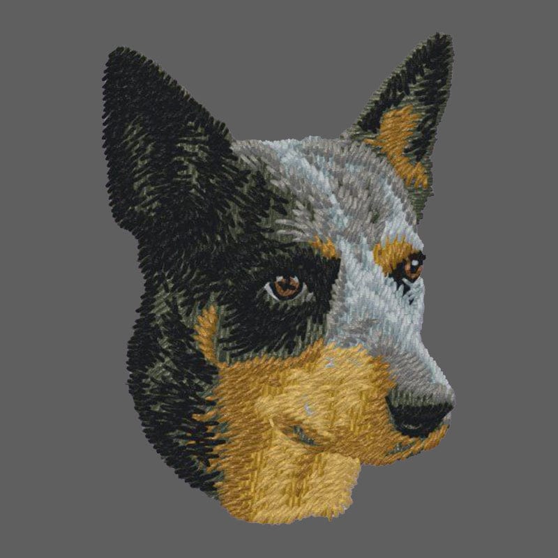 Australian Cattle Dog Embroidered Women's Fleece Jacket - Image 2