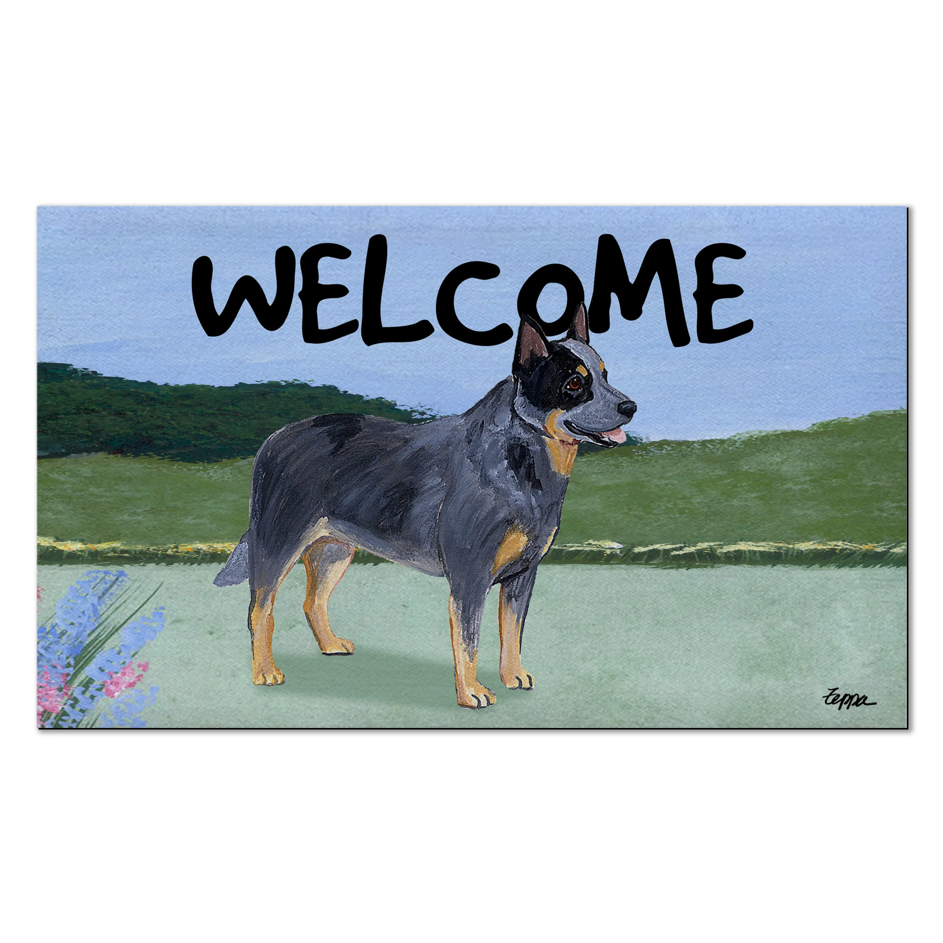 Australian Cattle Dog Welcome Mat - Image 3