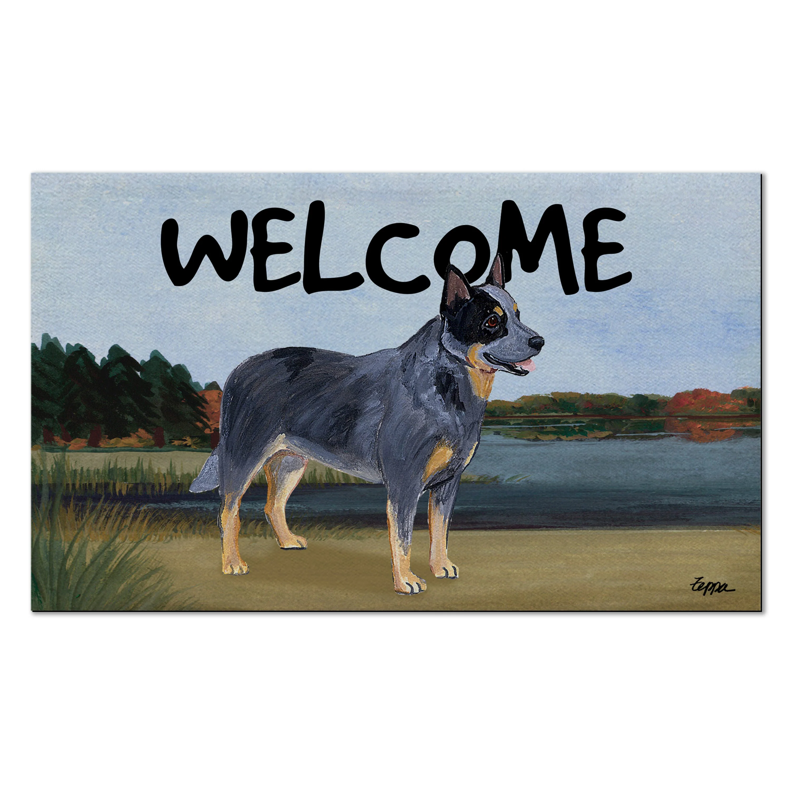 Australian Cattle Dog Welcome Mat - Image 4