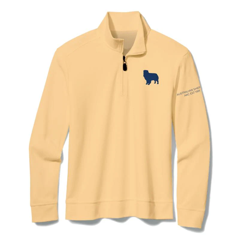 Australian Shepherd Embroidered AKC Quarter Zip - Image 4