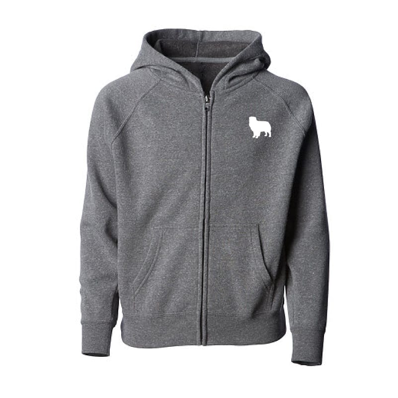 Australian Shepherd Children's Full Zip Sweatshirt - Image 3