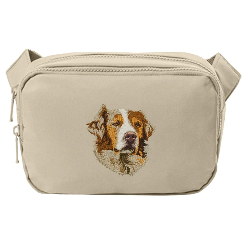 Australian Shepherd Embroidered Crossbody Bag - Image 11
