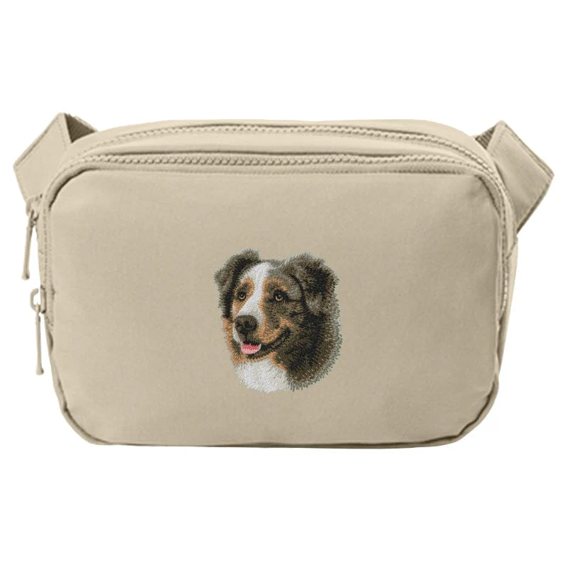 Australian Shepherd Embroidered Crossbody Bag - Image 3