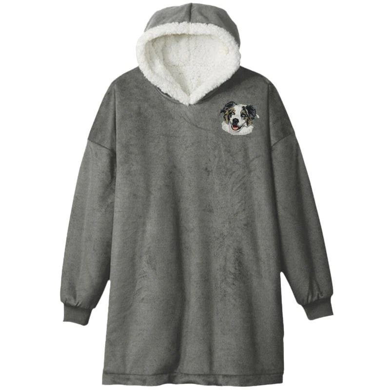Australian Shepherd Embroidered Wearable Blanket - Image 11