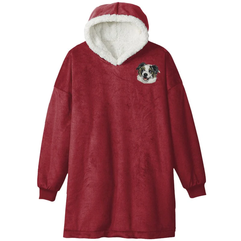 Australian Shepherd Embroidered Wearable Blanket - Image 15