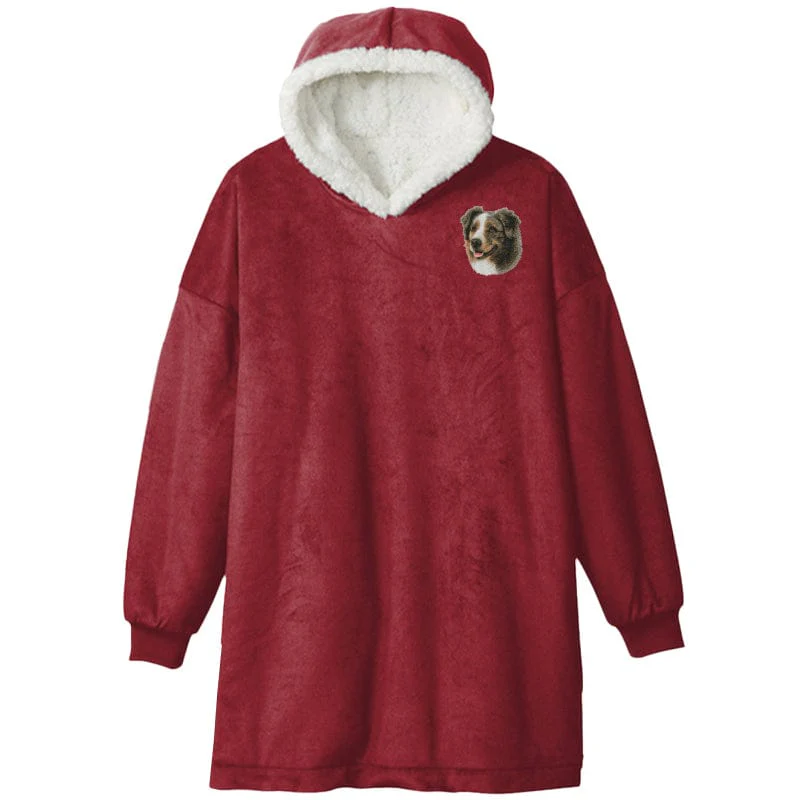 Australian Shepherd Embroidered Wearable Blanket - Image 19