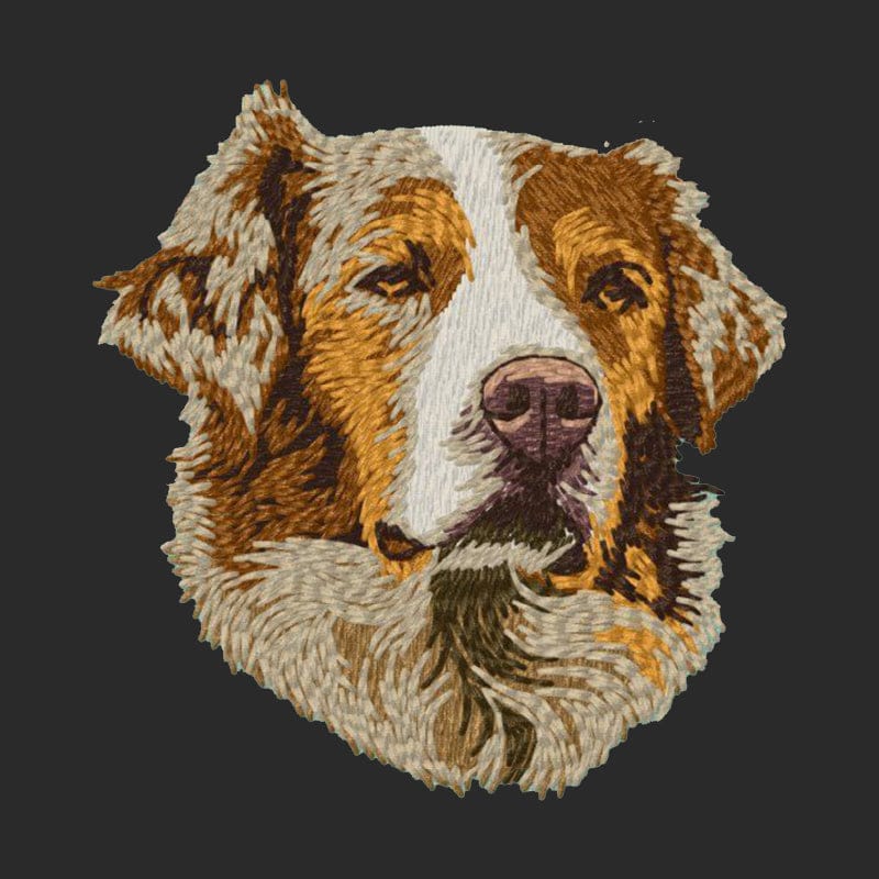 Australian Shepherd Embroidered Wearable Blanket - Image 2