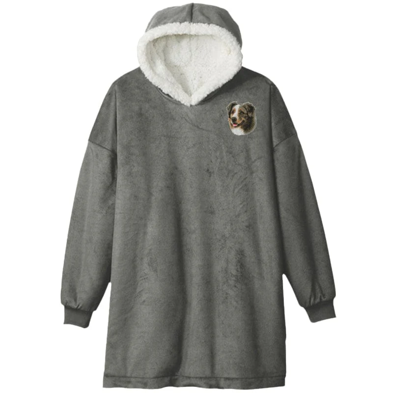 Australian Shepherd Embroidered Wearable Blanket - Image 20