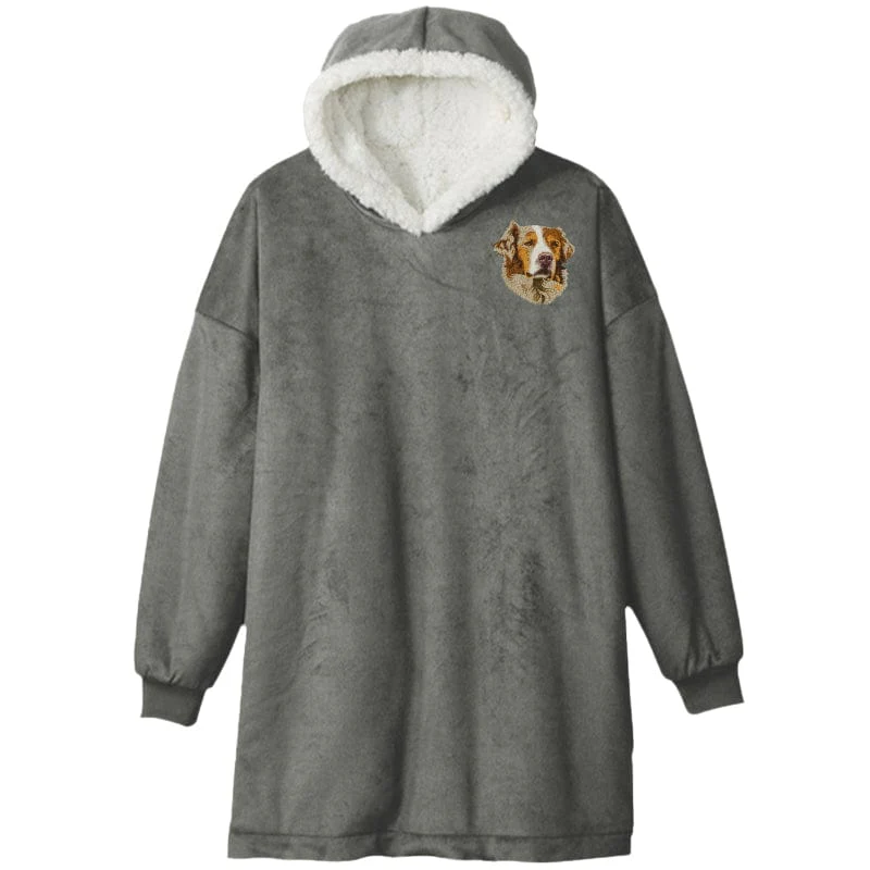 Australian Shepherd Embroidered Wearable Blanket - Image 3