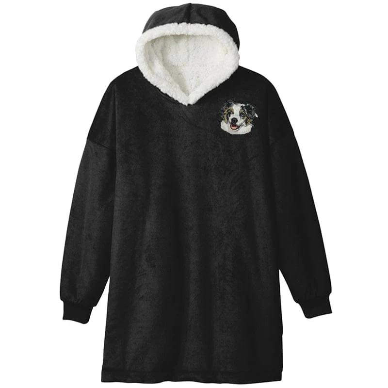 Australian Shepherd Embroidered Wearable Blanket - Image 9