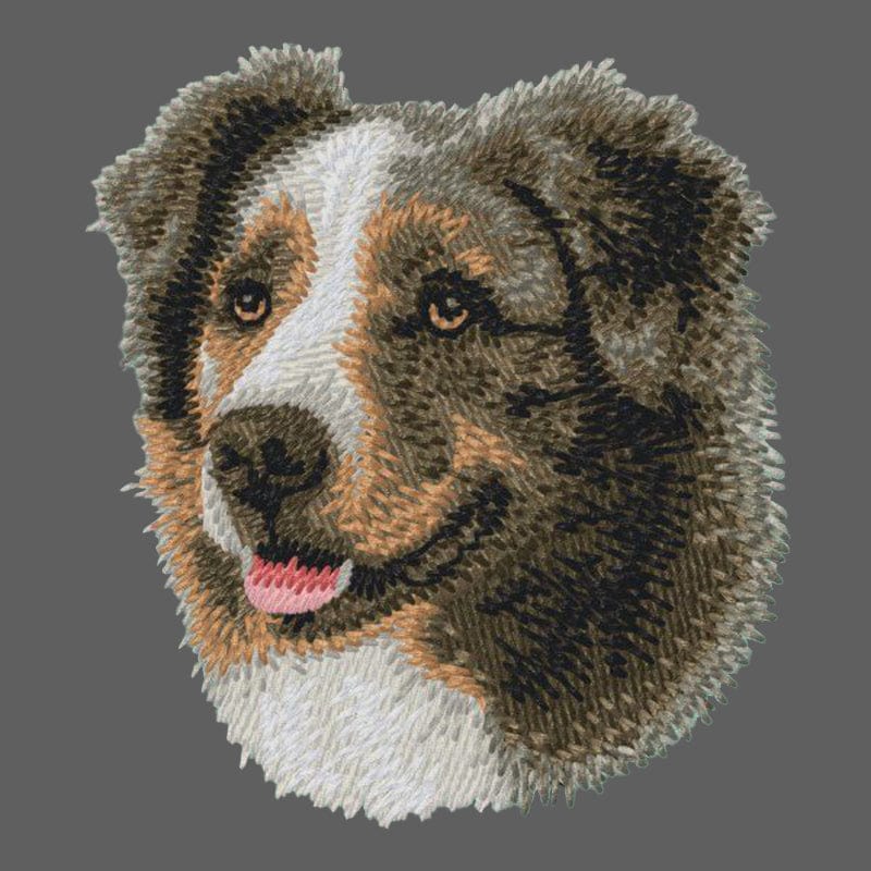 Australian Shepherd Embroidered Women's Fleece Jacket - Image 6
