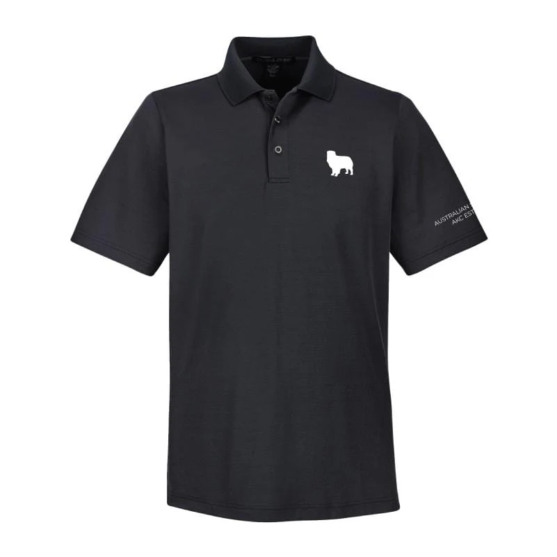 Australian Shepherd Embroidered AKC Men's Polo