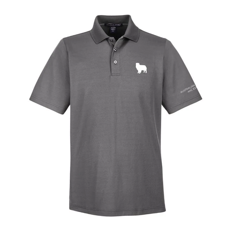 Australian Shepherd Embroidered AKC Men's Polo - Image 4