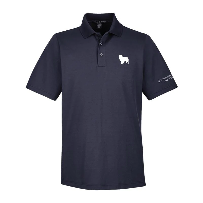 Australian Shepherd Embroidered AKC Men's Polo - Image 7