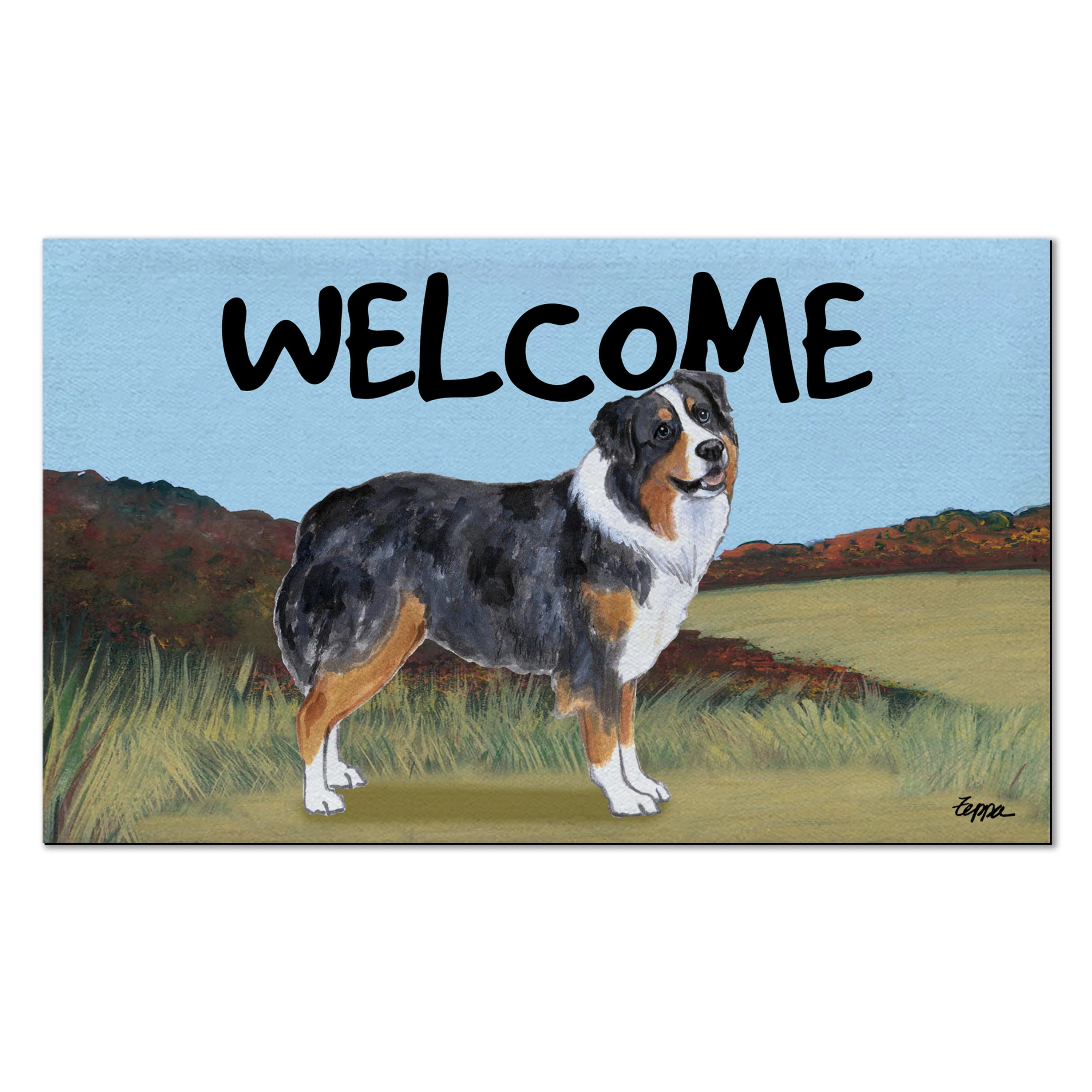 Australian Shepherd Welcome Mat - Image 5