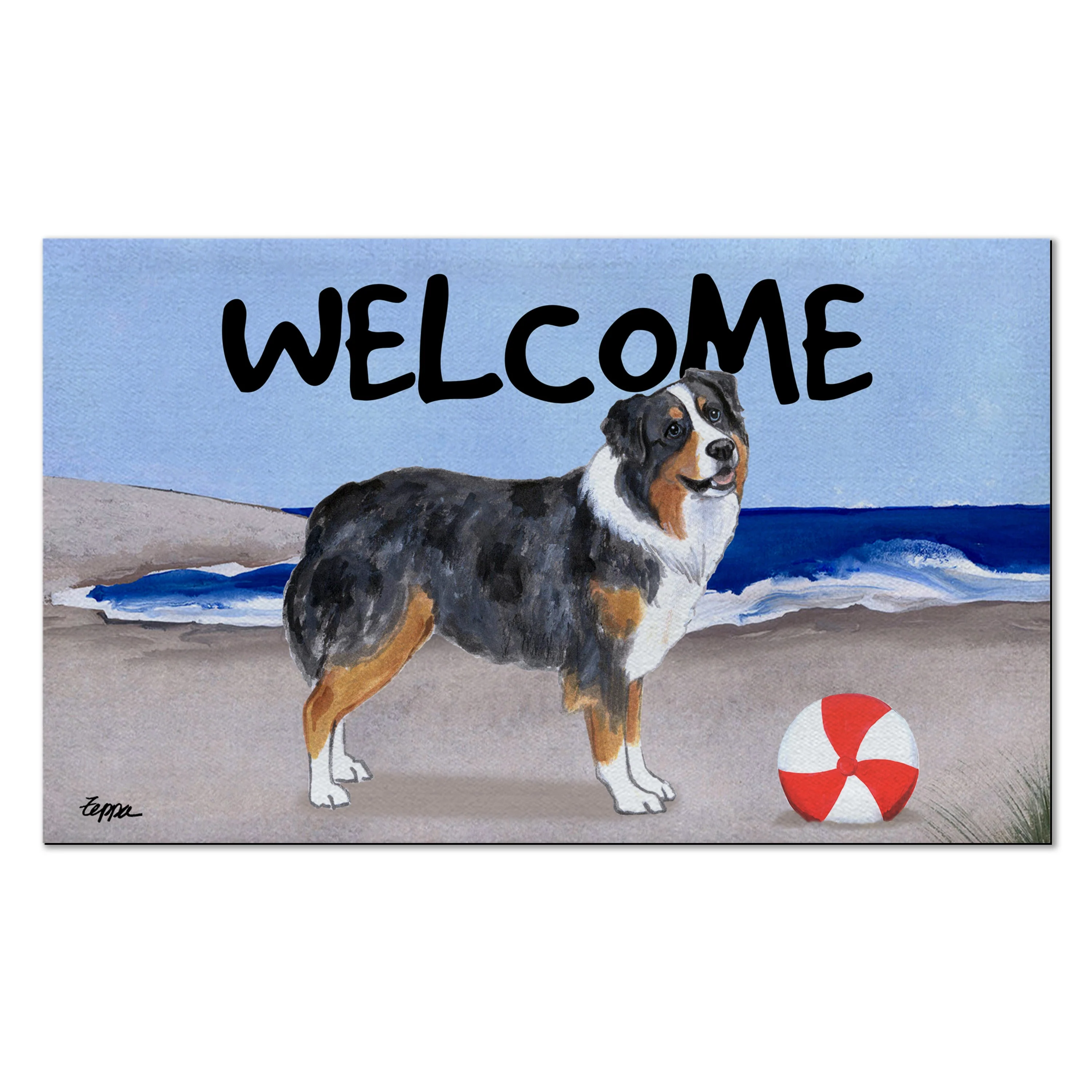 Australian Shepherd Welcome Mat - Image 6