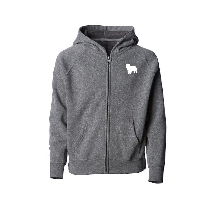 Australian Shepherd Toddler Full Zip Sweatshirt - Image 2