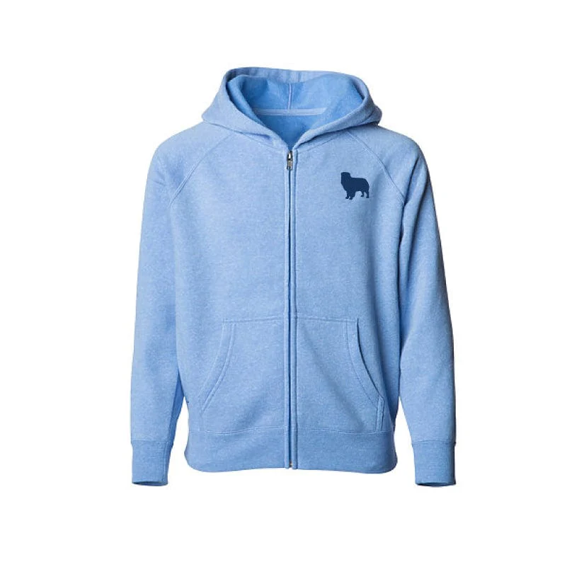 Australian Shepherd Toddler Full Zip Sweatshirt - Image 4