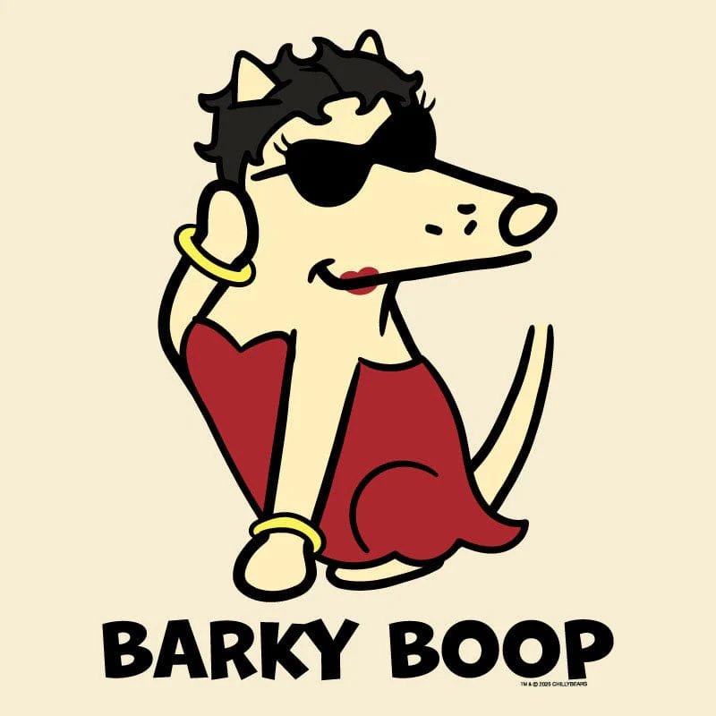 Barky Boop - Long-Sleeve T-Shirt Classic - Image 2